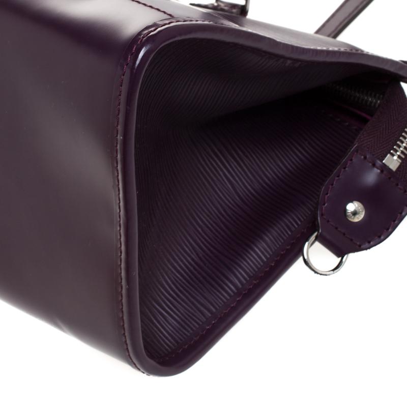 Louis Vuitton Cassis Epi Leather Madeleine PM Bag 4