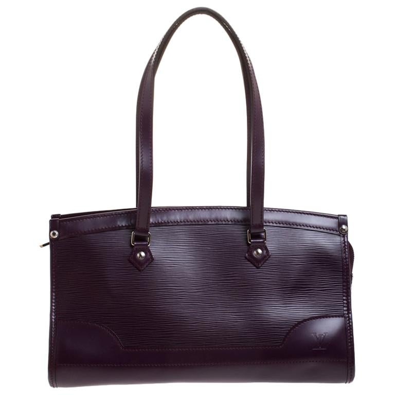 Louis Vuitton Cassis Epi Leather Madeleine PM Bag