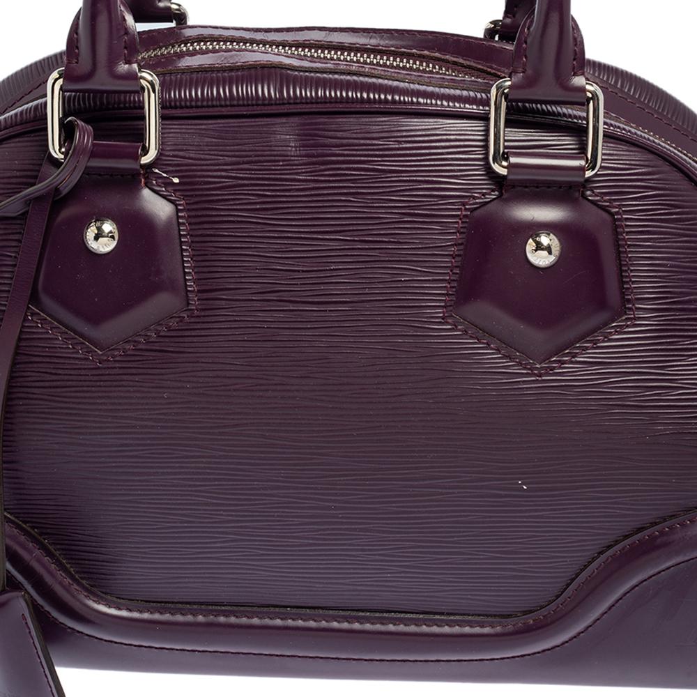 Louis Vuitton Cassis Epi Leather Montaigne PM Bag 5
