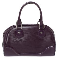 Louis Vuitton Cassis Epi Leather Montaigne PM Bag