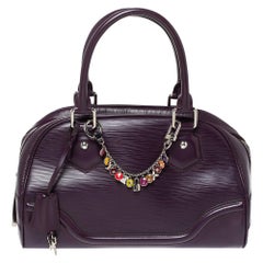 Louis Vuitton Cassis Epi Leather Montaigne PM Bag