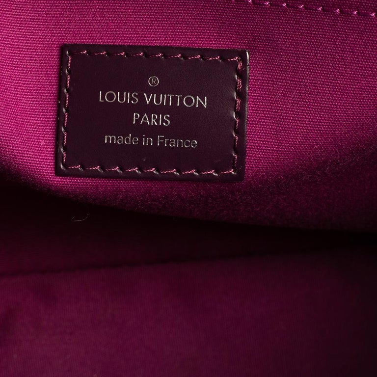 Louis Vuitton Cassis Epi Leather Passy PM Bag For Sale 5