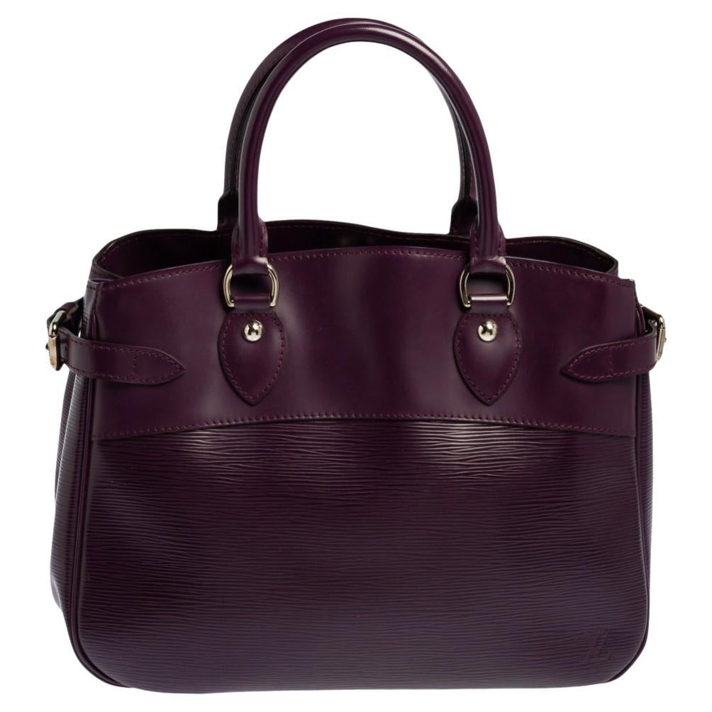 Louis Vuitton Cassis Epi Leather Passy PM Bag