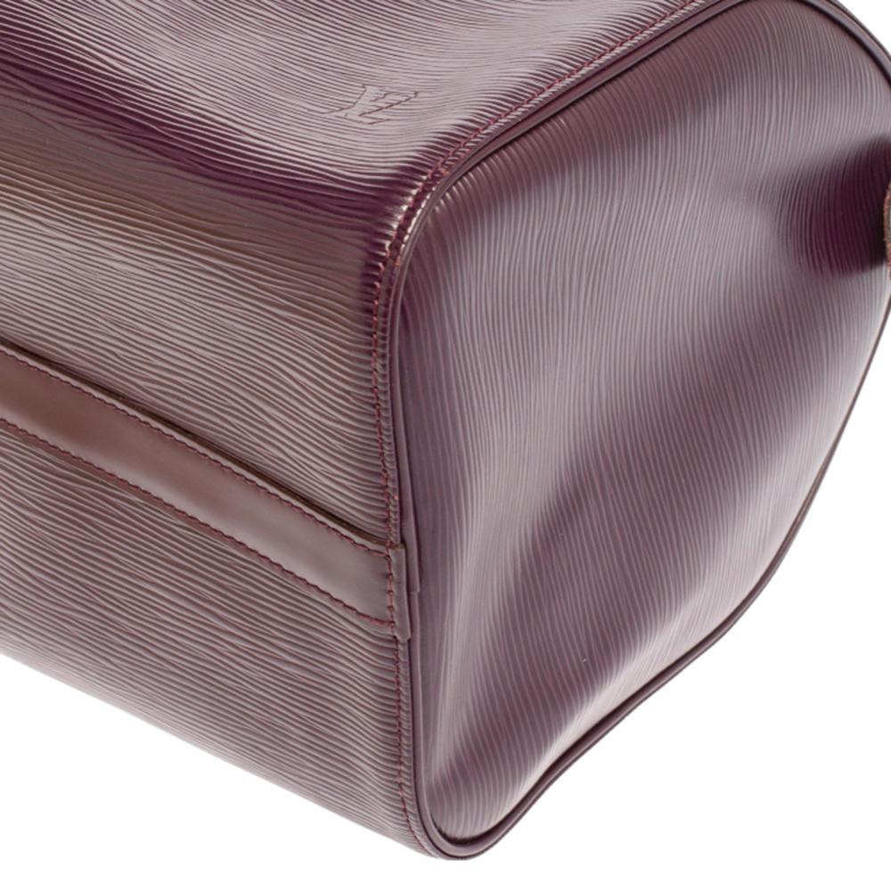 Louis Vuitton Cassis Epi Leather Speedy 30 Bag 1