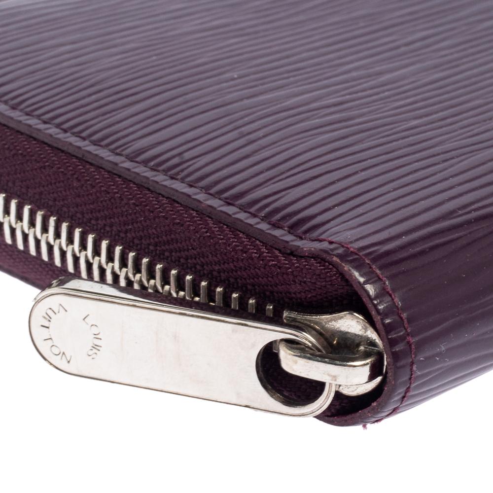 Women's Louis Vuitton Cassis Epi Leather Zippy Wallet