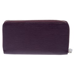 Louis Vuitton Cassis Epi Leather Zippy Wallet