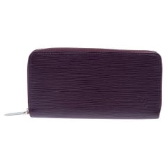 Louis Vuitton Cassis Epi Leather Zippy Wallet