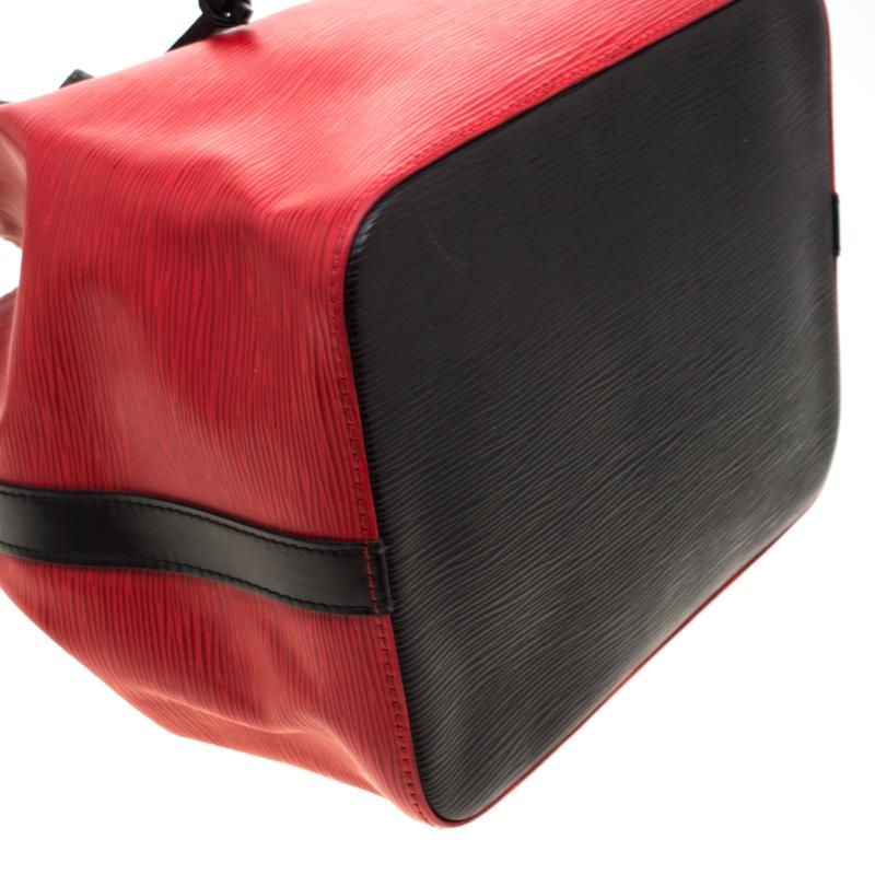 Louis Vuitton Castilian Red Epi Leather Neonoe Bag 4
