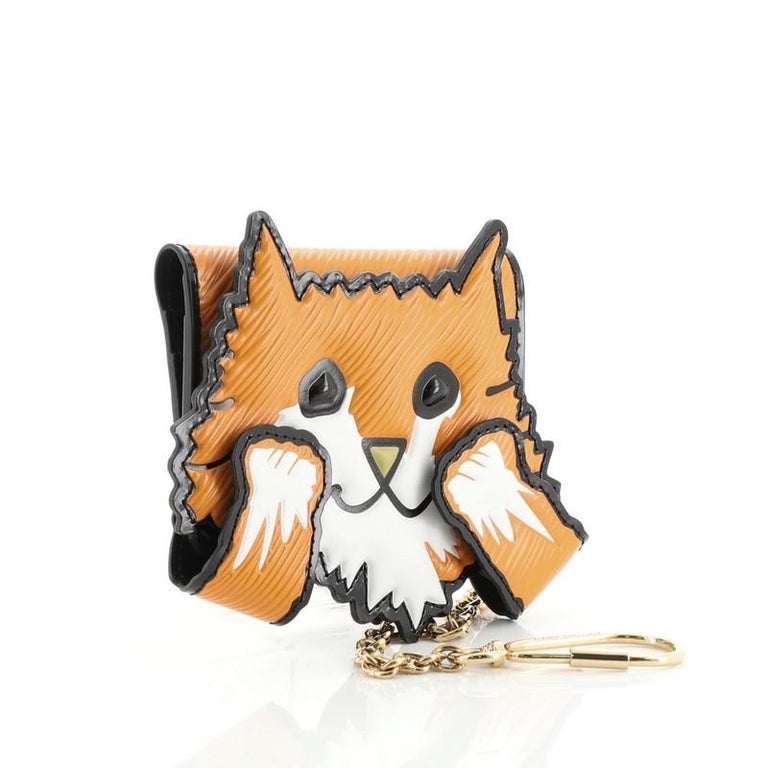 Louis Vuitton Cat Card Case Limited Edition Grace Coddington Epi