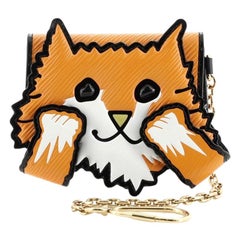 Louis Vuitton  Cat Card Case Limited Edition Grace Coddington Epi Leather