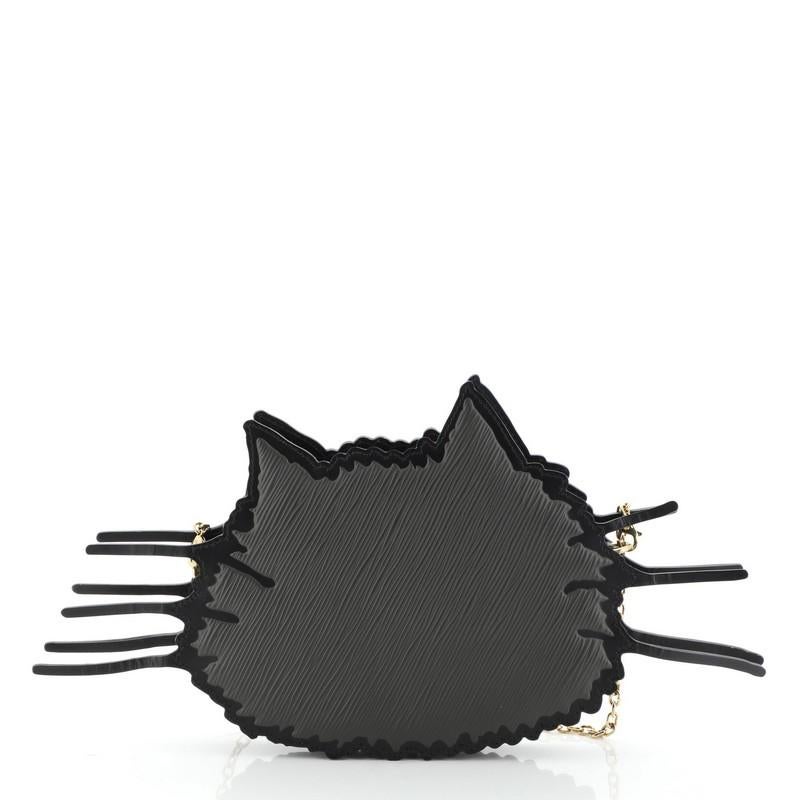 cat leather bag