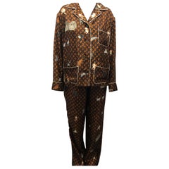Louis Vuitton Cat Pajamas by Grace Coddington at 1stDibs  louis vuitton  grace coddington pajamas, louis vuitton pajamas for sale, louis vuitton  onesie for adults