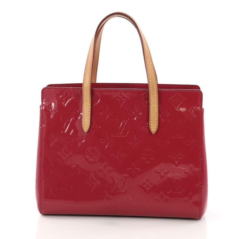 Louis Vuitton Catalina Handbag Monogram Vernis BB In Good Condition In NY, NY