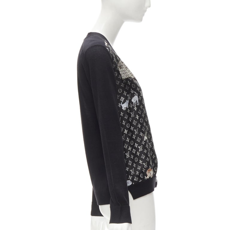 Louis Vuitton Sweater/Cardigan 38 Black Wool ref.783791 - Joli Closet