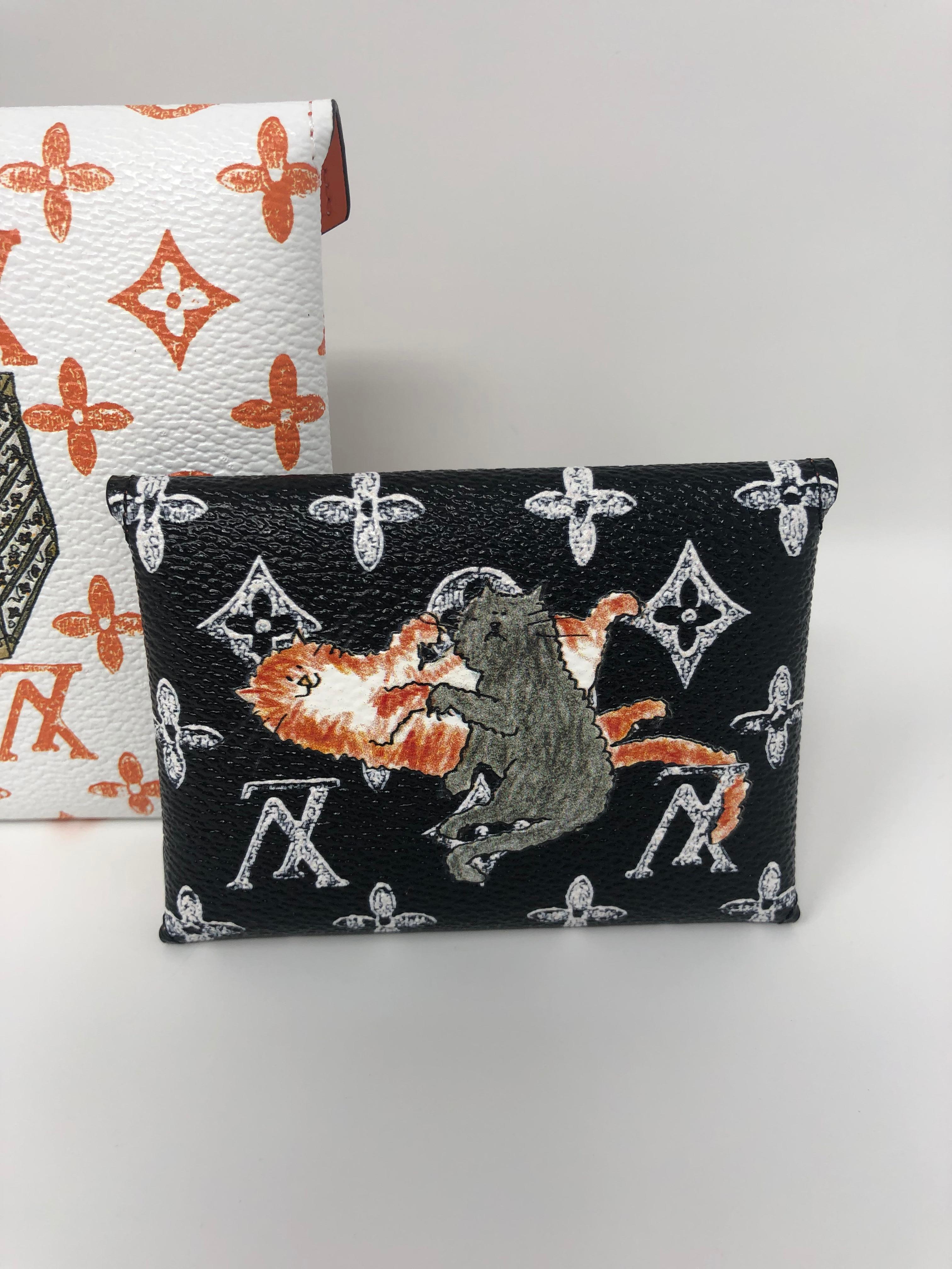 Louis Vuitton Catogram Grace Coddington Clutch Set 3