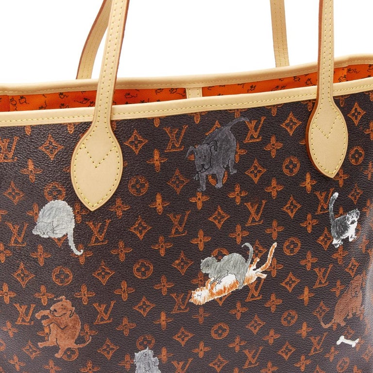Bag Louis Vuitton Cat Tote LOUIS VUITTON Catogram Grace Coddington