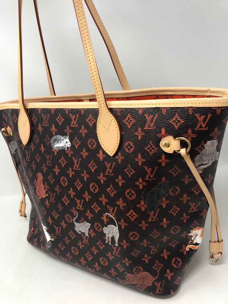 Louis Vuitton Catogram Grace Coddington Neverfull MM Tote Bag - Handbagholic