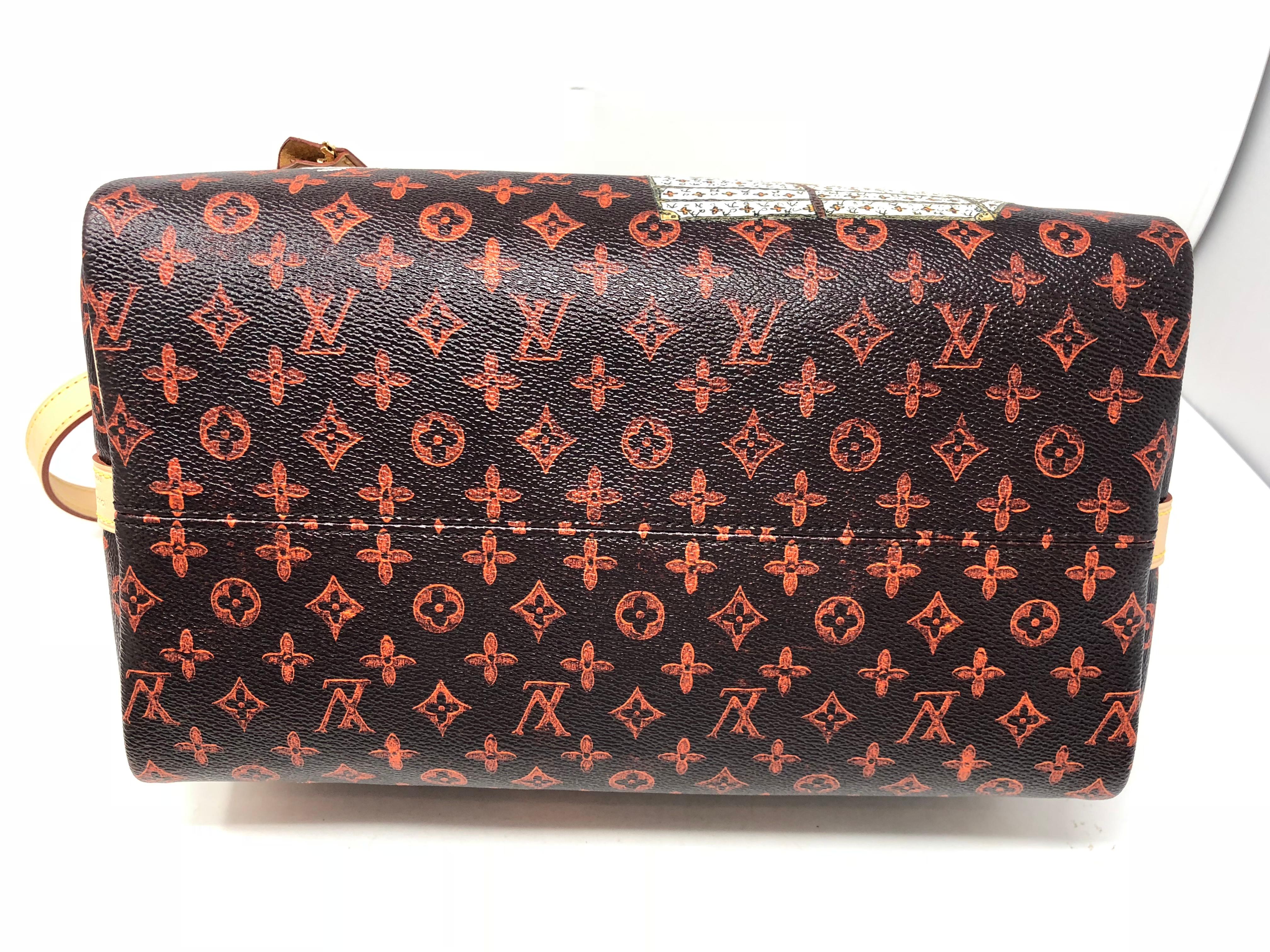 Louis Vuitton Catogram Speedy Bandouliere In New Condition In Athens, GA