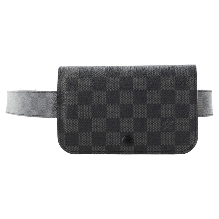 louis belt bag black
