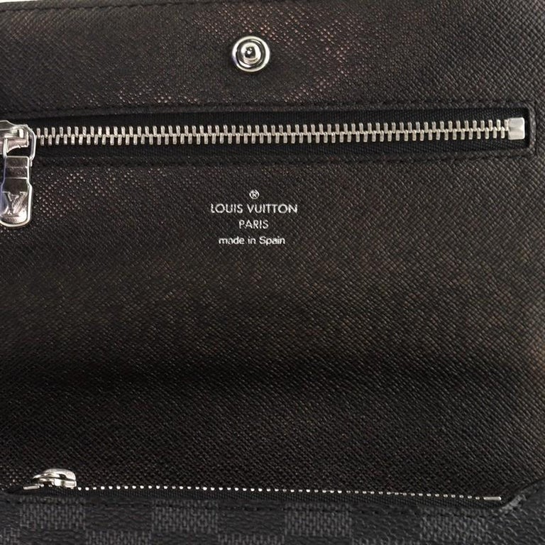 Louis Vuitton Ceinture Pochette Waist Bag Damier Graphite