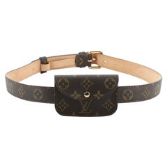 Louis Vuitton Ceinture Pochette Waist Bag Monogram Canvas