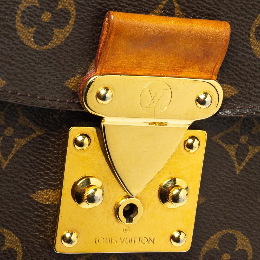 Louis Vuitton Celeste Monogram Canvas and Leather Eden PM Bag 7