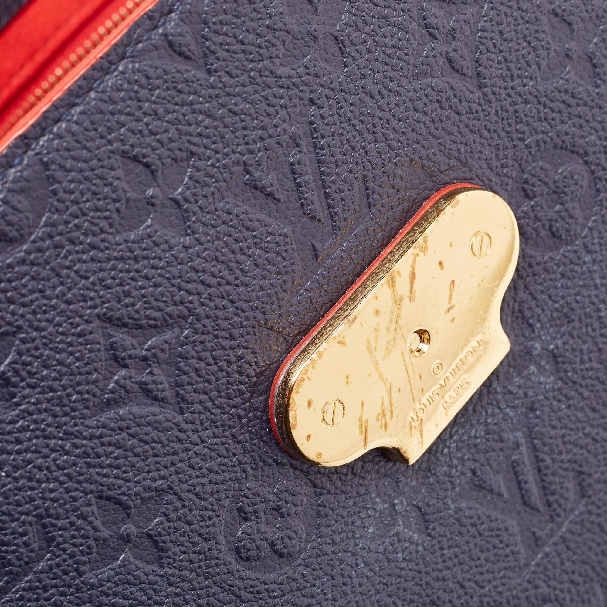 Bolso Louis Vuitton Celeste Monograma Empreinte Piel Georges MM 10