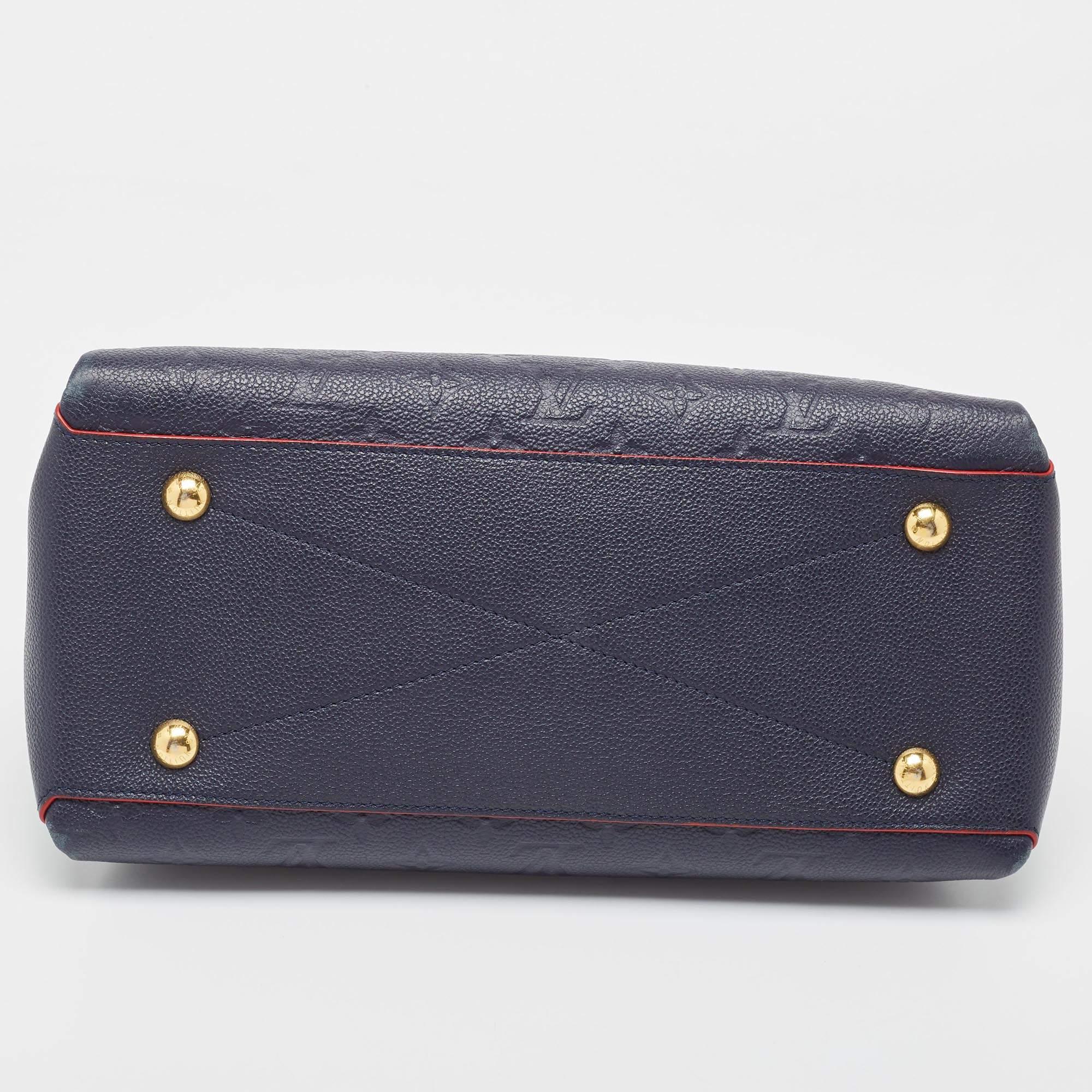 De las mujeres Bolso Louis Vuitton Celeste Monograma Empreinte Piel Georges MM
