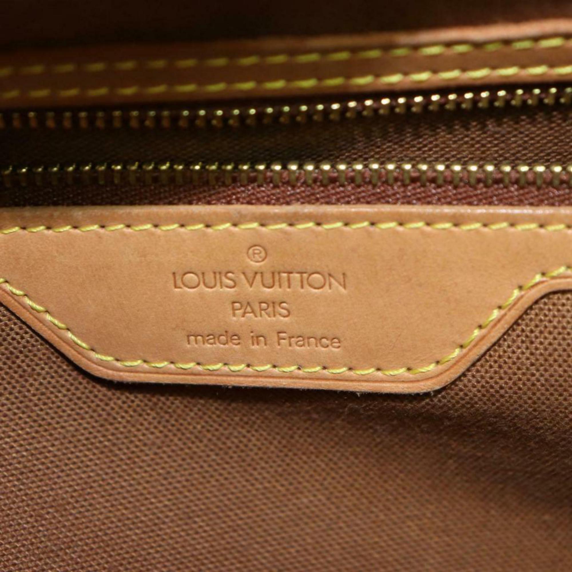 Louis Vuitton  Centenaire Columbine Zip Tote 870579 Brown Shoulder Bag For Sale 8