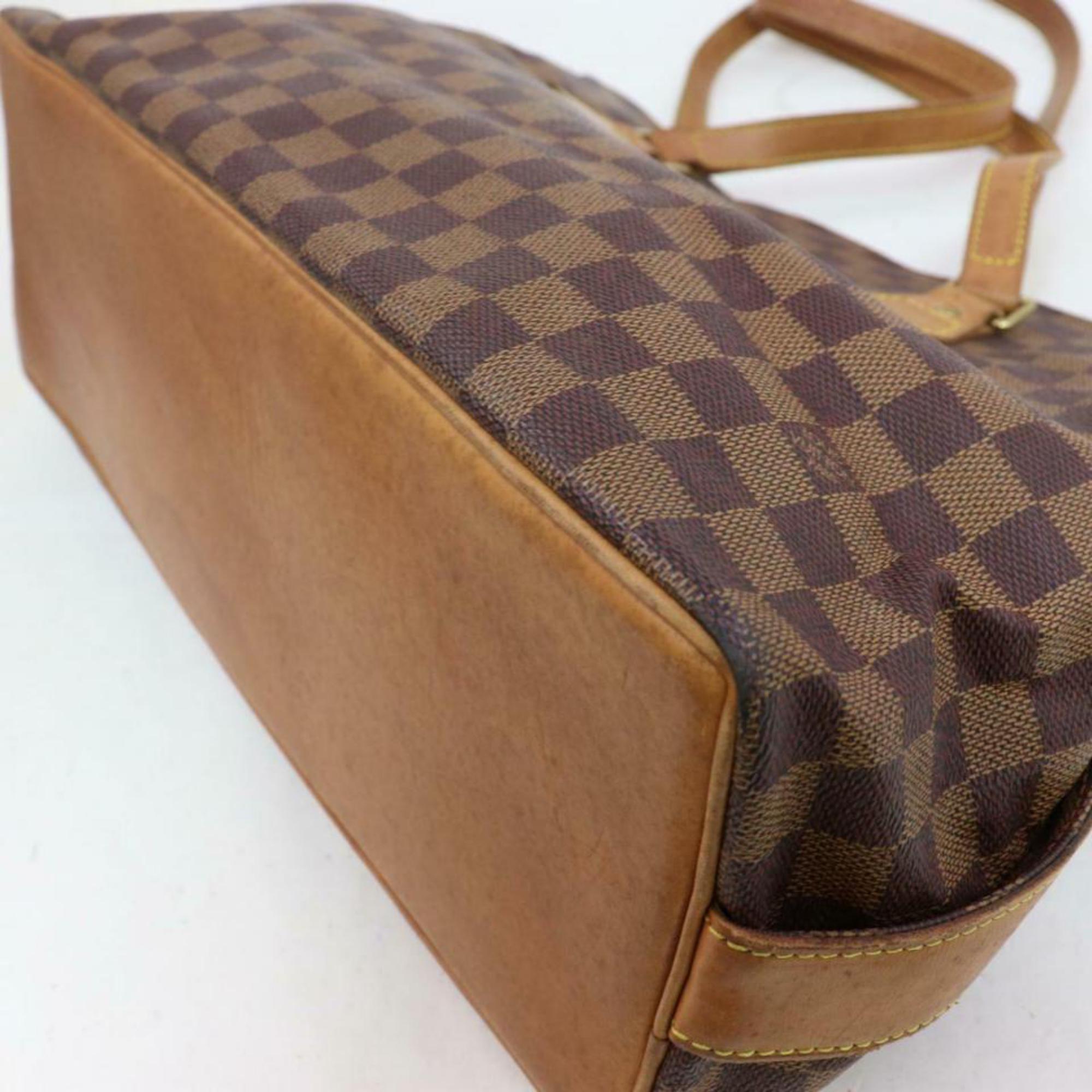 Louis Vuitton  Centenaire Columbine Zip Tote 870579 Brown Shoulder Bag For Sale 3