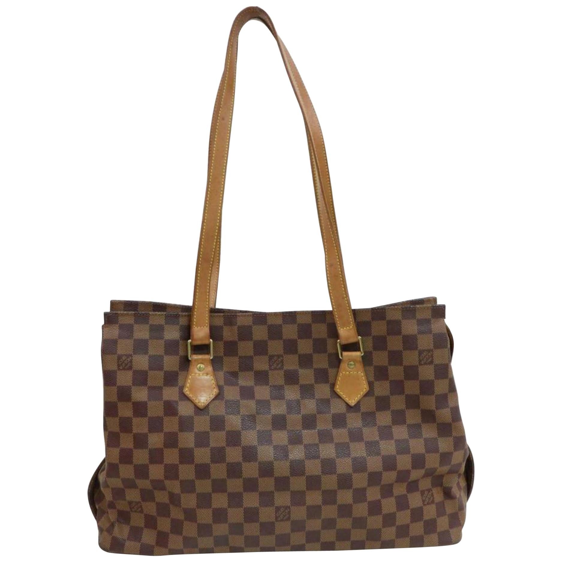 Louis Vuitton  Centenaire Columbine Zip Tote 870579 Brown Shoulder Bag For Sale