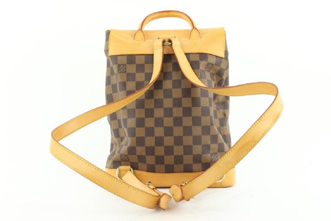 Louis Vuitton Centenaire Damier Arelquin Soho Backpack 471lvs63 3