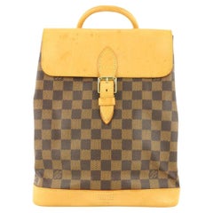 Vintage Louis Vuitton Centenaire Damier Arelquin Soho Backpack 471lvs63