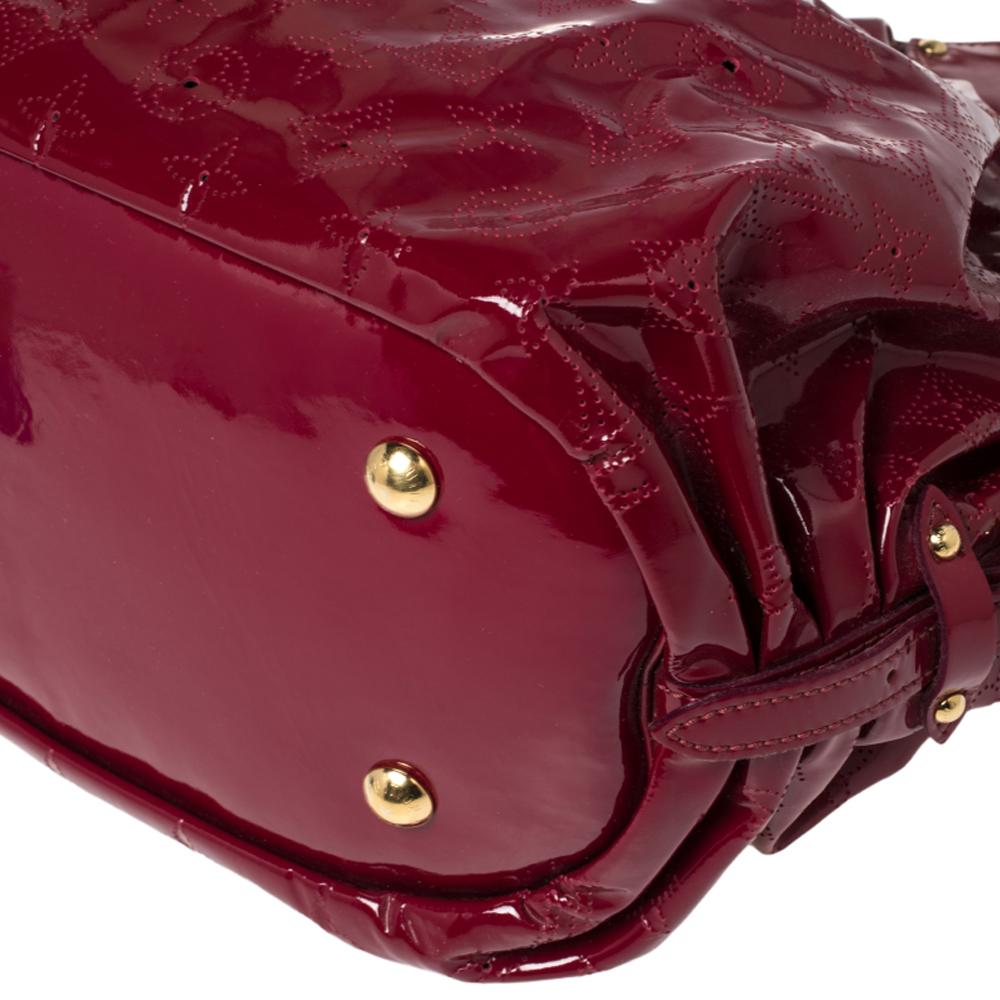 Louis Vuitton Cerise Mahina Patent Leather Limited Edition Surya L Bag 4