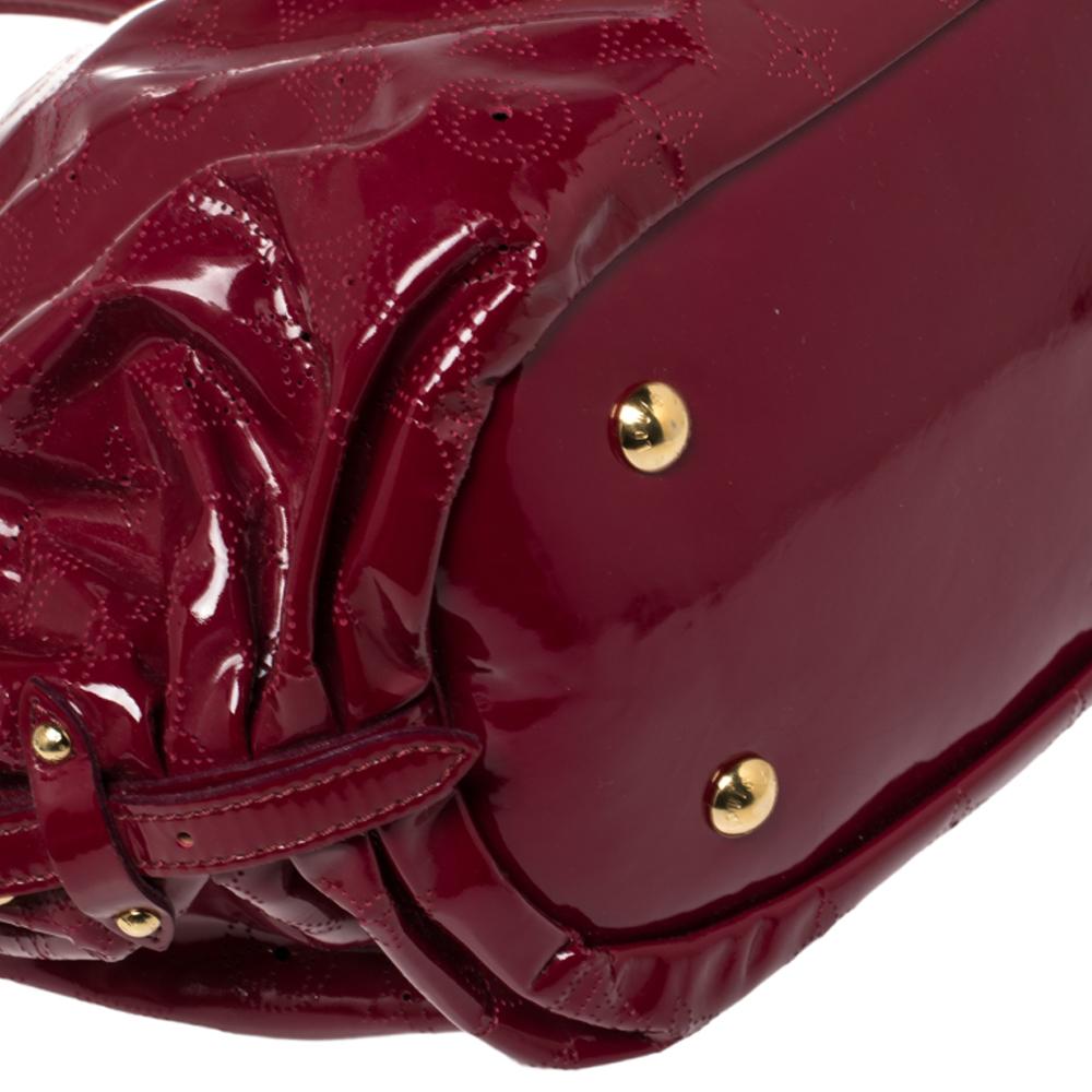 Louis Vuitton Cerise Mahina Patent Leather Limited Edition Surya L Bag 5