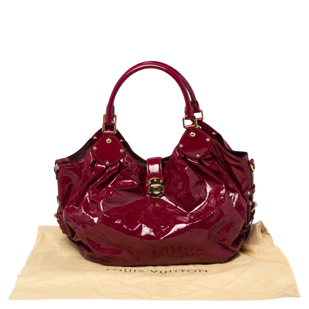 Louis Vuitton Cerise Mahina Patent Leather Limited Edition Surya L Bag 6