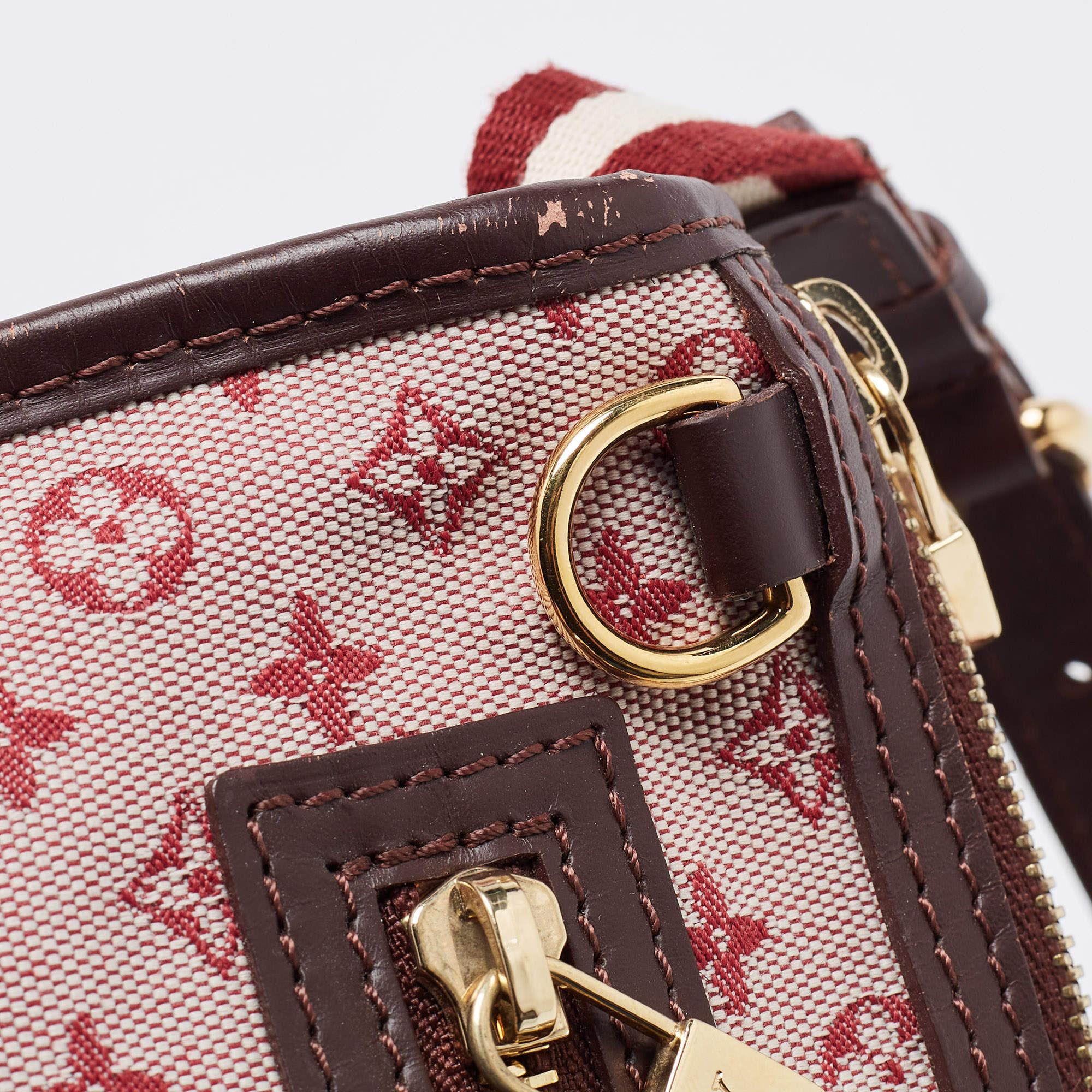 Louis Vuitton Cerise Mini Lin Monogram Kathleen Pochette Bag 7
