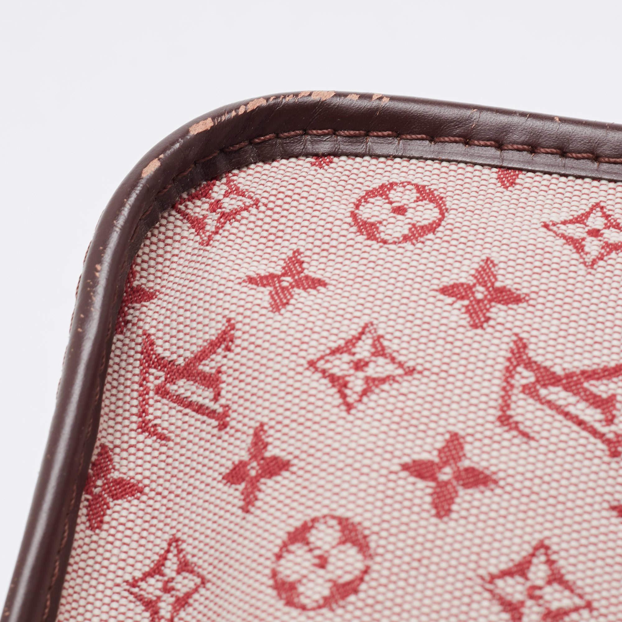 Louis Vuitton Cerise Mini Lin Monogram Kathleen Pochette Bag 14