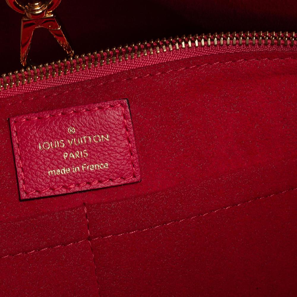 Louis Vuitton Cerise Monogram Canvas and Leather Kimono Bag 5