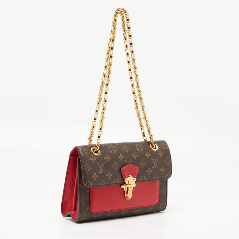 Louis Vuitton Cerise Monogram Canvas and Leather Victoire Bag For