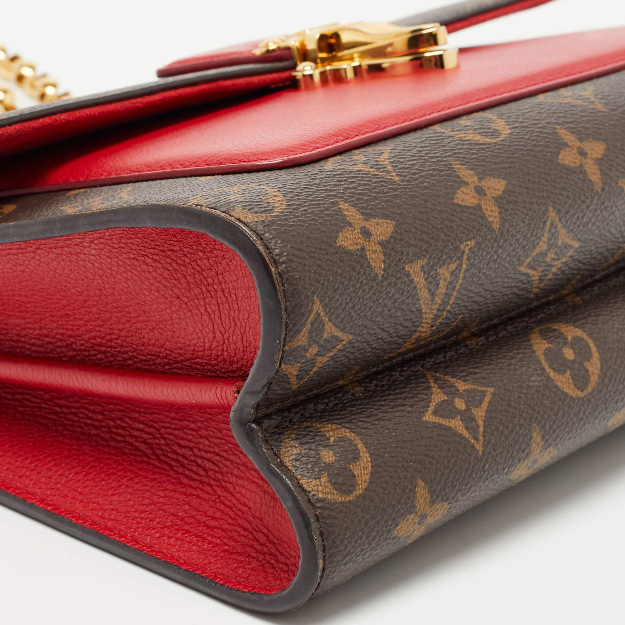 Louis Vuitton Cerise Monogram Canvas and Leather Victoire Bag 2