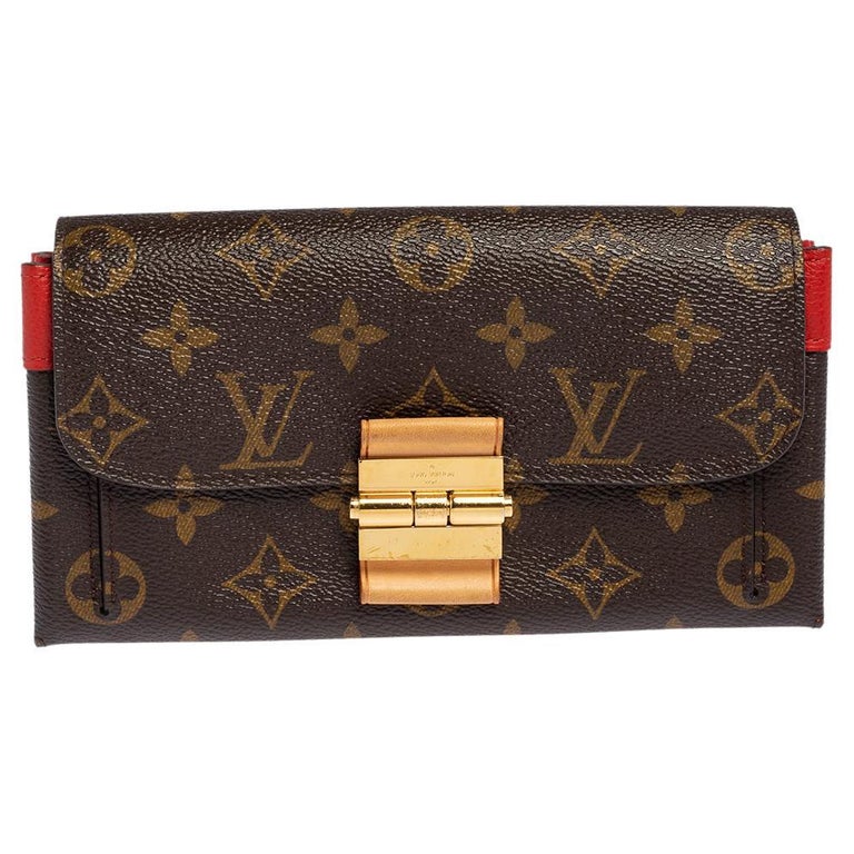 Louis Vuitton Limited Edition Monogram Canvas Cerises Compact Zippy Wallet