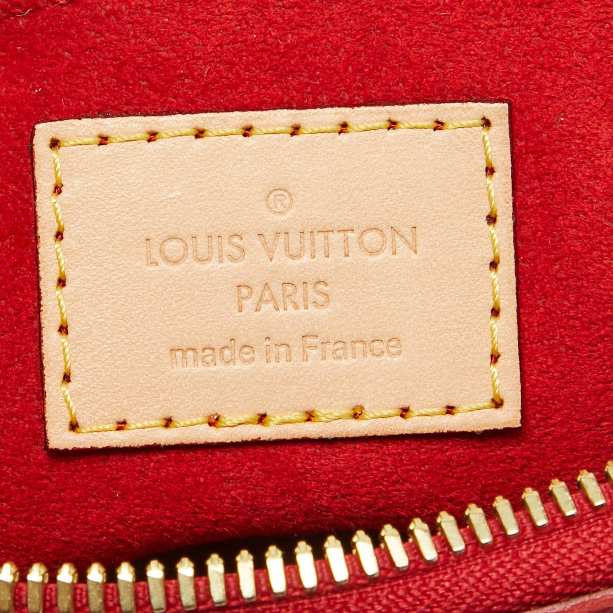 Women's Louis Vuitton Cerise Monogram Canvas Pallas BB Bag