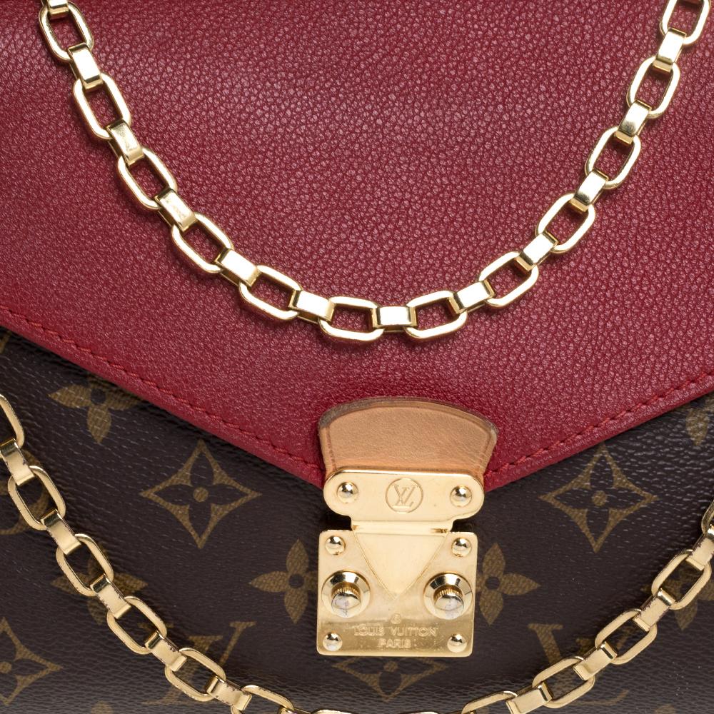 Louis Vuitton Cerise Monogram Canvas Pallas Chain Bag 1