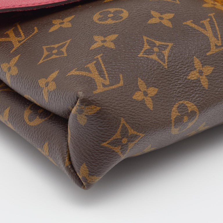 Louis Vuitton Cerise Monogram Canvas Pallas Chain Bag at 1stDibs