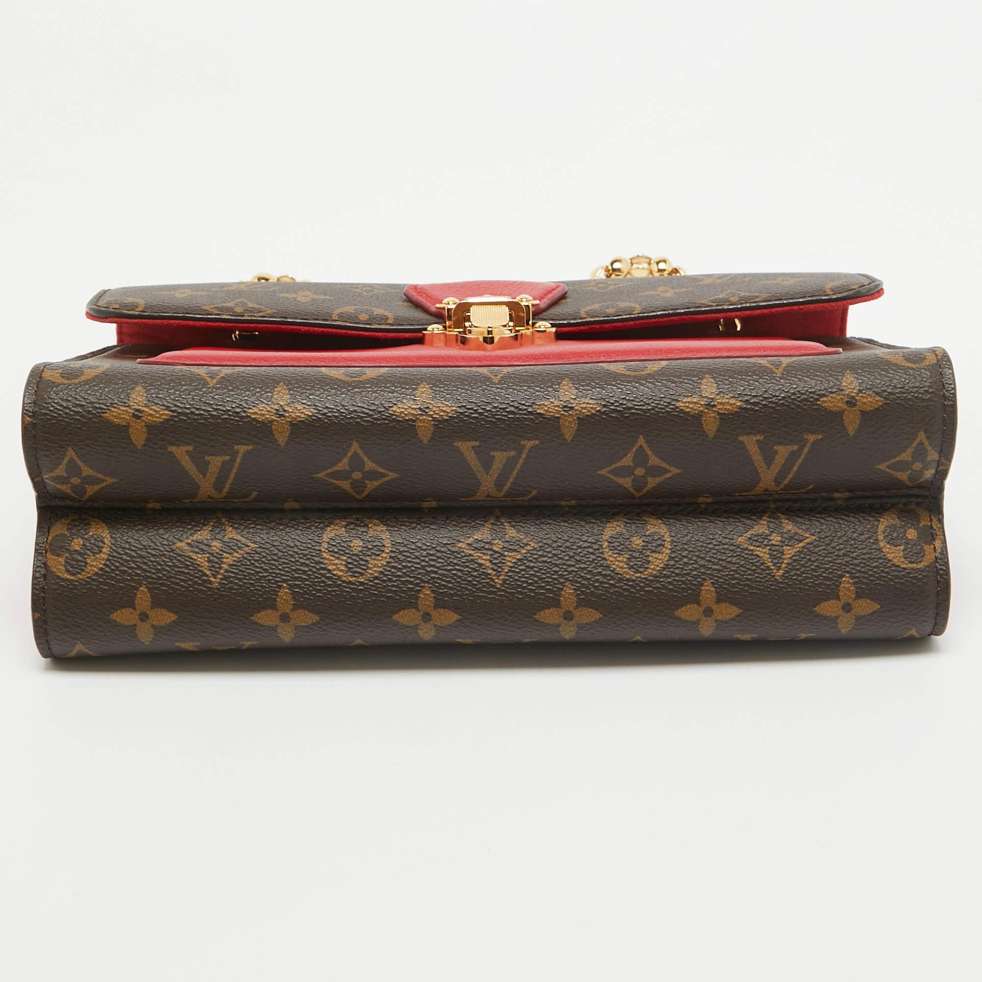 Louis Vuitton Cerise Monogram Canvas Victoire Bag 1