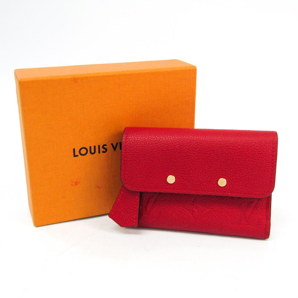 Louis Vuitton Cerise Monogram Empreinte Pont Neuf Compact Wallet 3