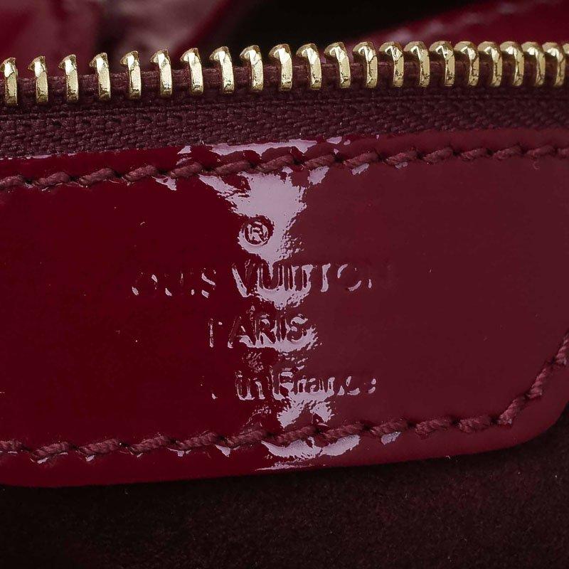 Louis Vuitton Cerise Monogram Patent Leather Surya L Bag 4