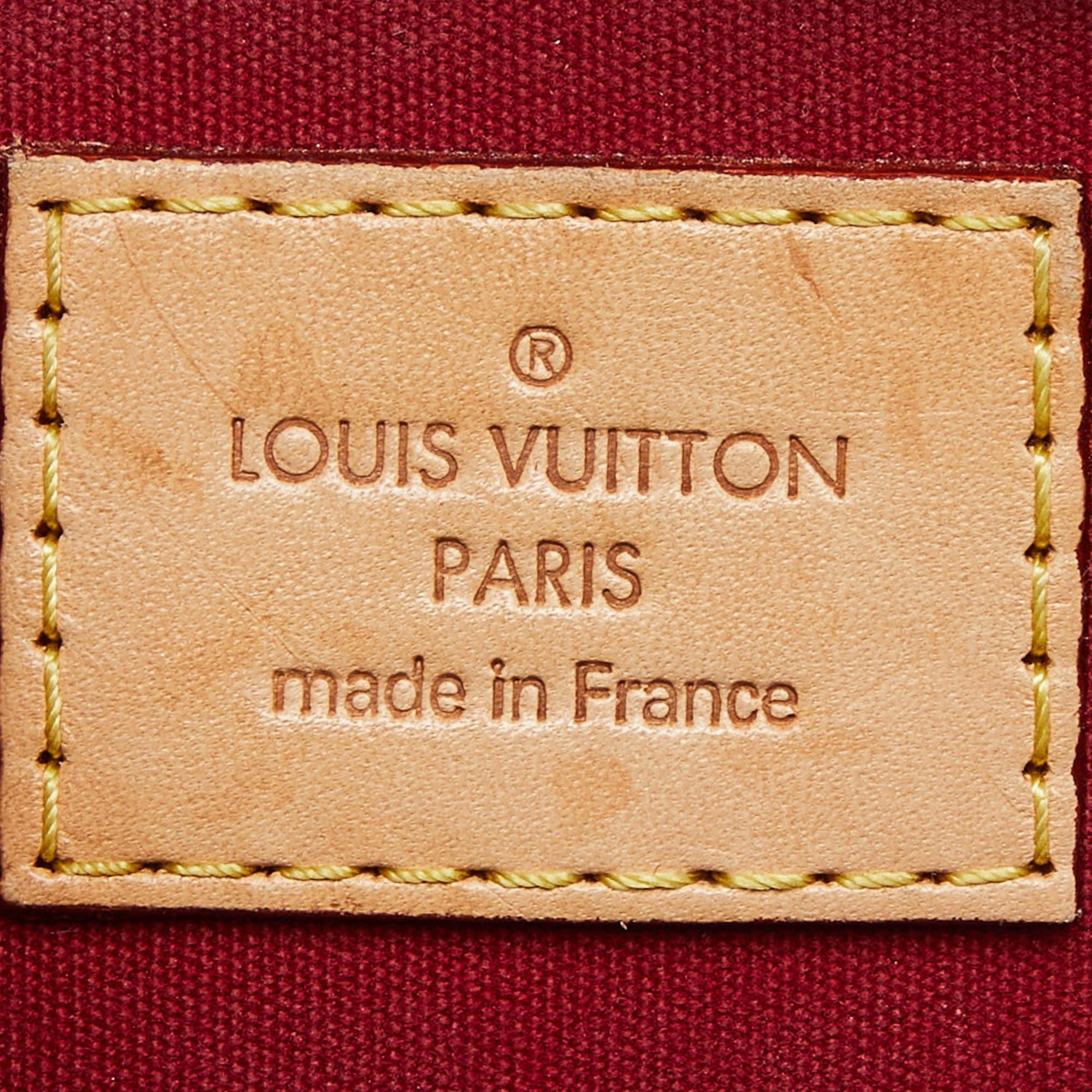 Louis Vuitton Cerise Monogram Vernis Alma BB Bag 5