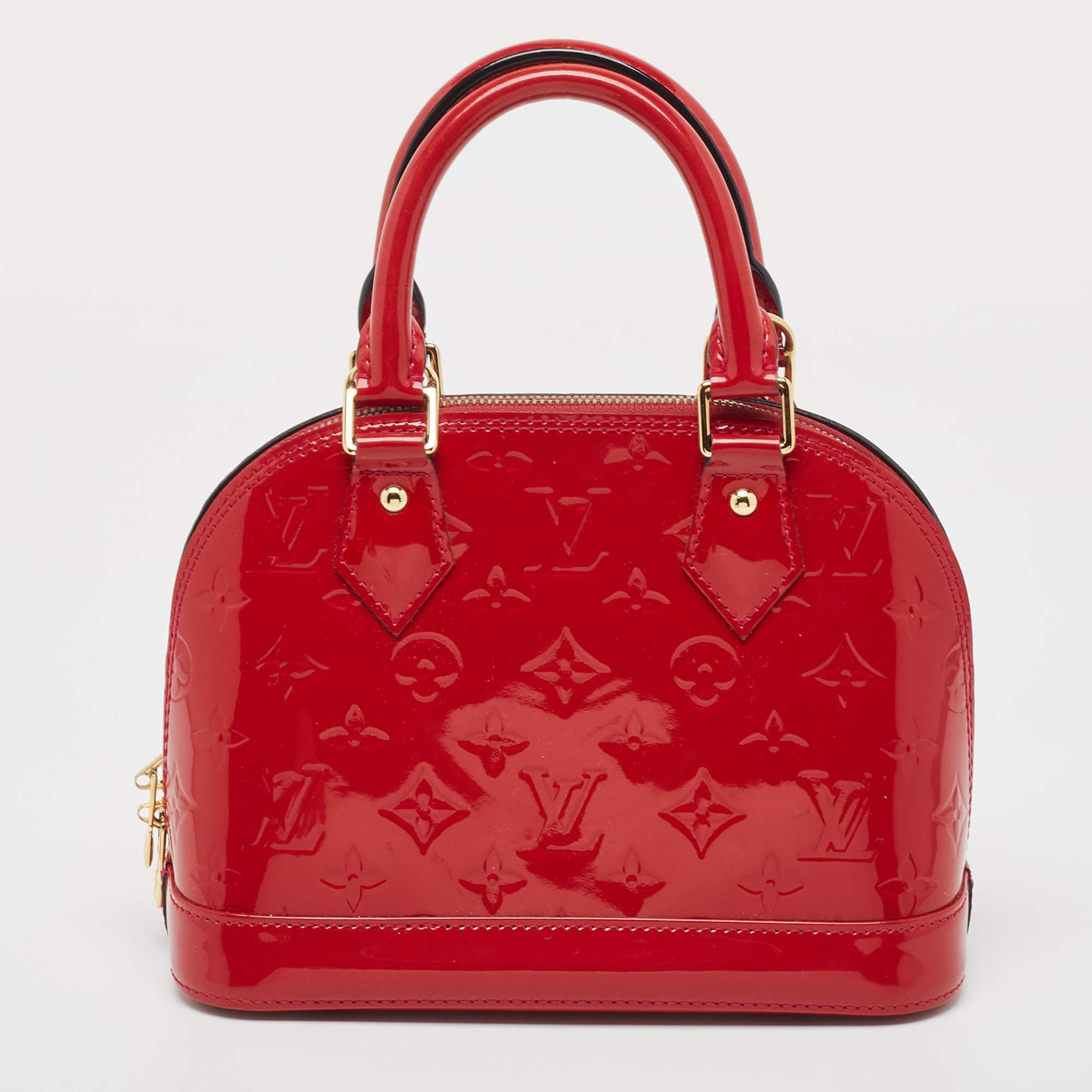 Introduced by Gaston-Louis Vuitton in 1934, the Alma is defined by elegant curves and notable features. From one of the most iconic collections of Louis Vuitton, this BB bag is imbued with exquisite craftsmanship and historic details. Constructed